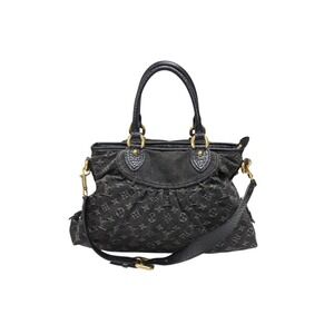 LOUIS VUITTON Neo Cabby handbag Monogram denim black